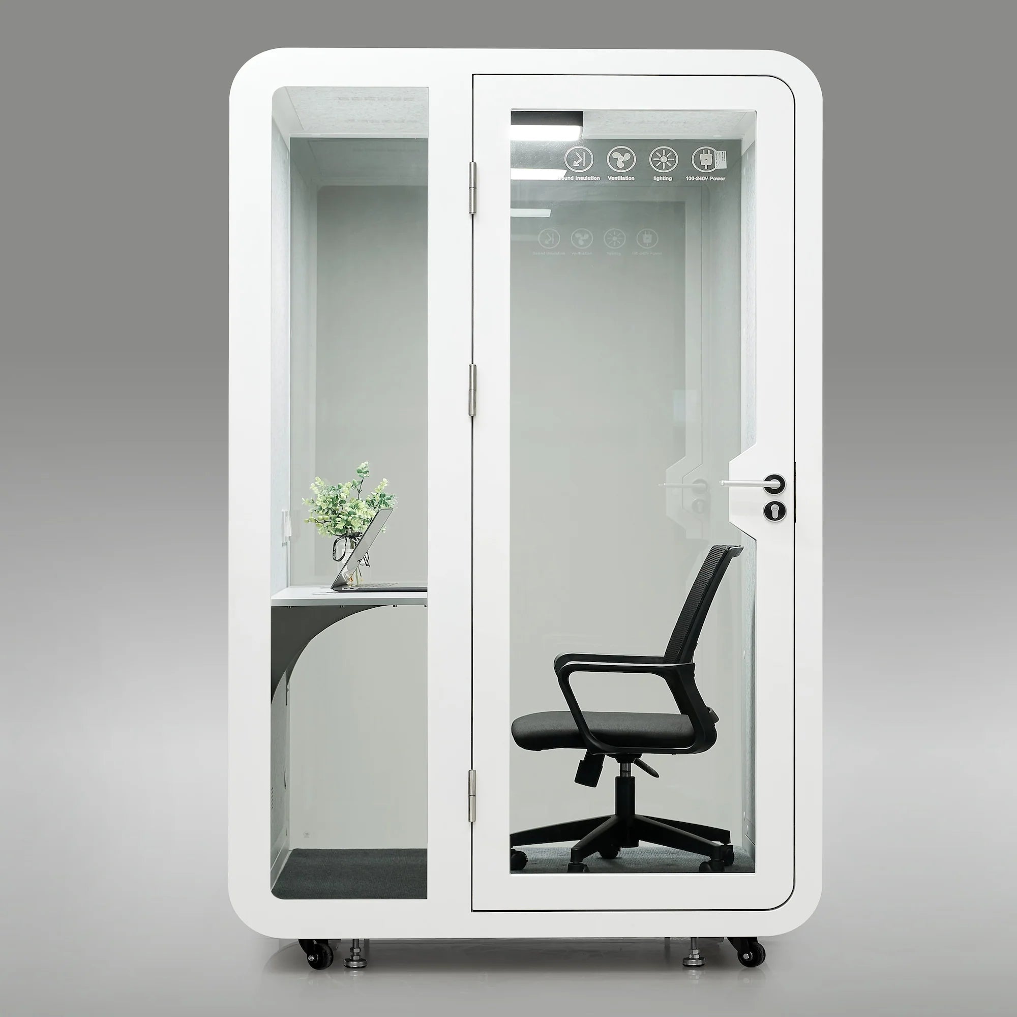 Tall Office Sound Pod – Large Single Person